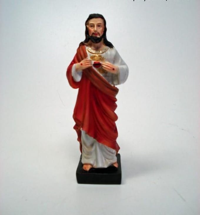 Beeld H.Hart Jezus 13cm