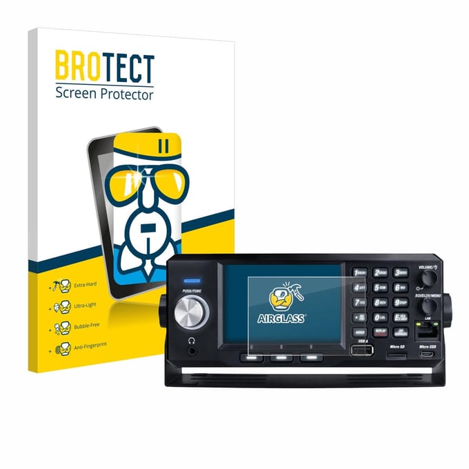 Screenprotector voor Uniden SDS200E Beschermglas transparant
