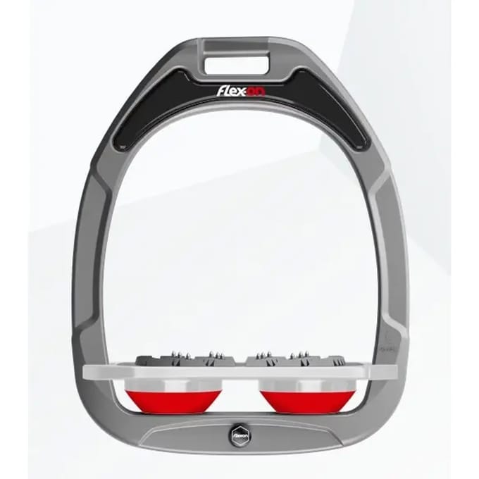 Plat Ultra Grip Aluminium/Grijs/Rood Flex-On Green Composite