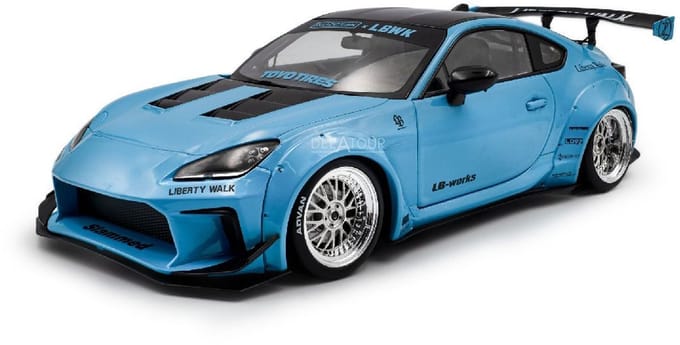 Toyota GR86 modelauto 1:18 Liberty Walk