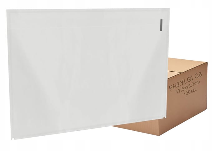 Merkloos C6 Serie - Beschermende Envelop - 100 stuks - LDPE Folie