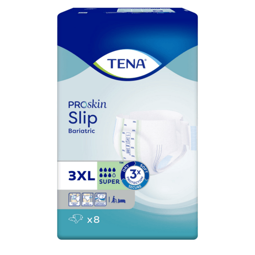 Tena Proskin Slip Super 3XL (Bariatrisch) - 4 pakken van 8 stuks