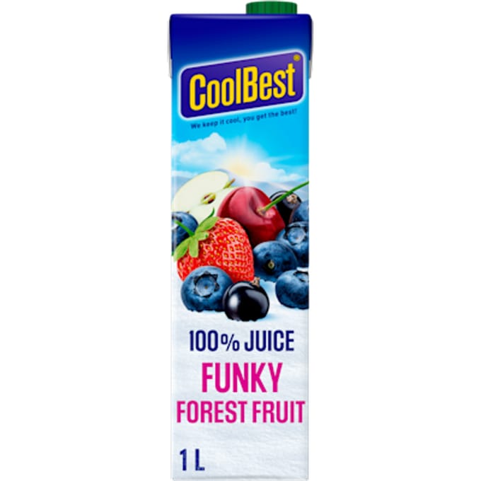 Juice funky forest fruit