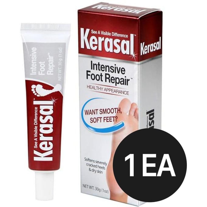 Keracell Intensieve Voetherstellende Crème, 1 verpakking 1ea white