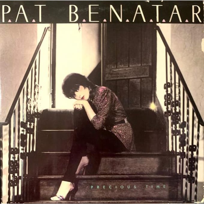 Disque vinyle PAT BENATAR Precious TIME CHR1346 CHRYSALIS 1981 US Rock Occasion white