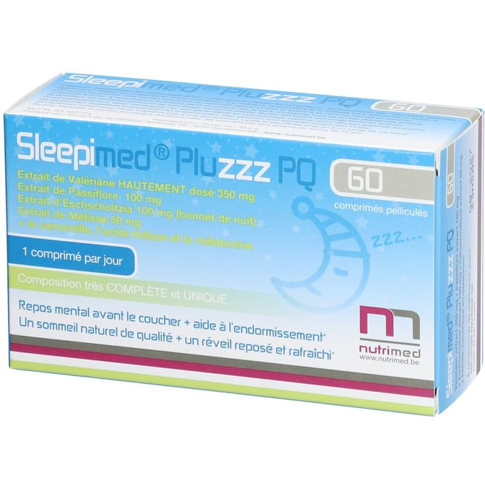 Sleepimed® PluZZZ PQ 60 Gecomprimeerde tabletten