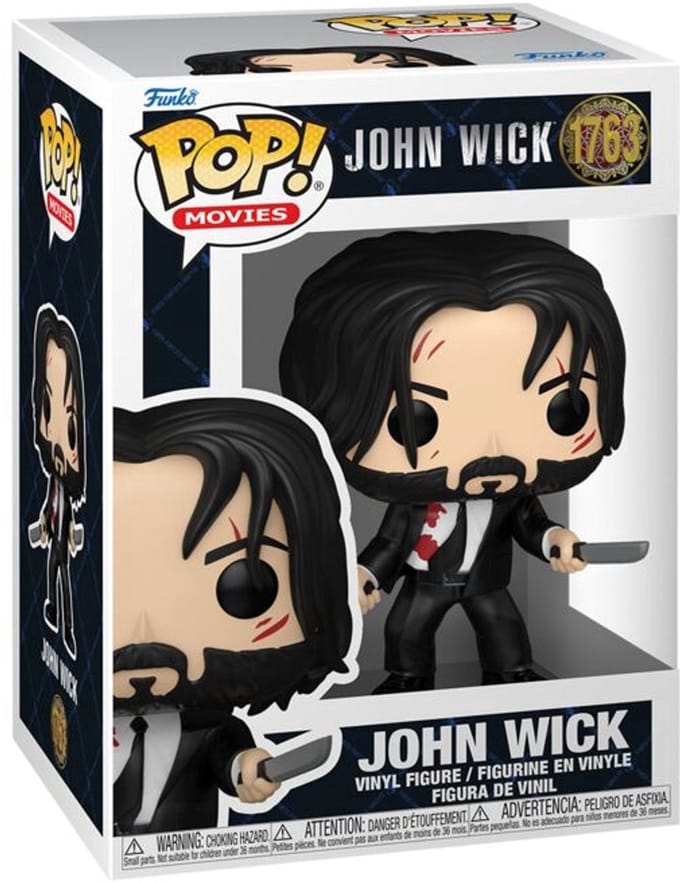 Beeldje Funko POP John Wick With Dual Knives