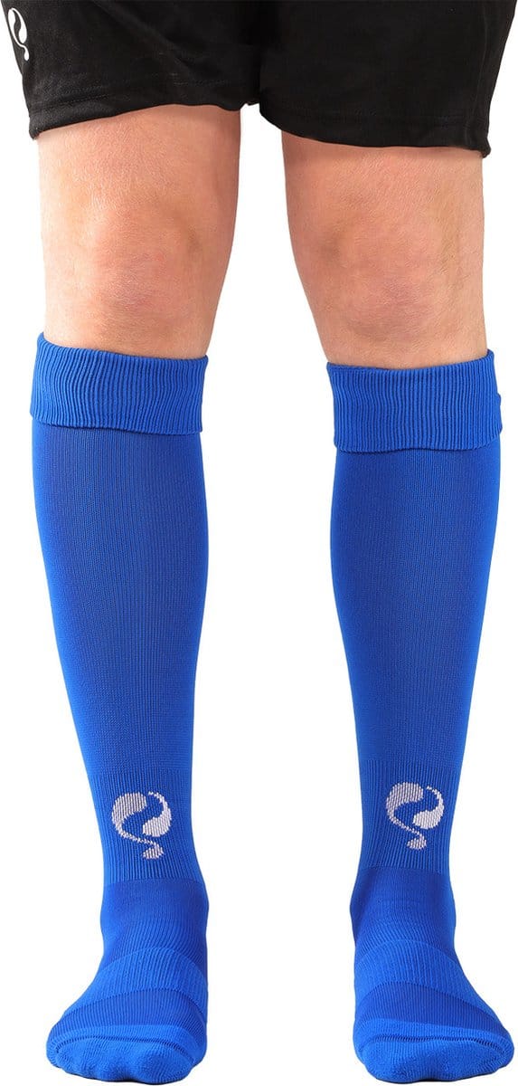 Q1905 Evergreen Voetbalsokken - Blauw/Wit