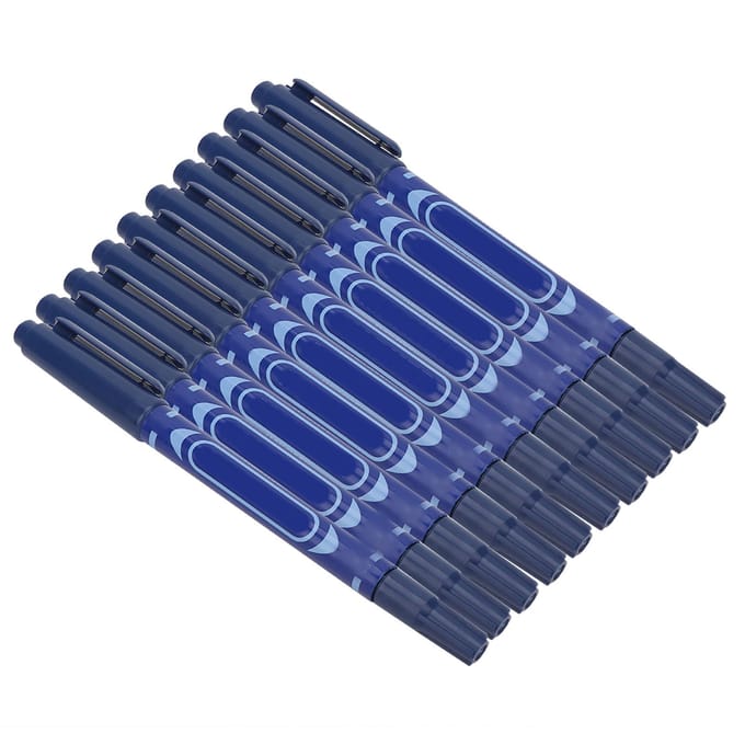 10 Stuks Dubbelzijdige Tattoo Piercing Positionering Huidmarker Markeerpen Tattoo Tool (Blauw) blue