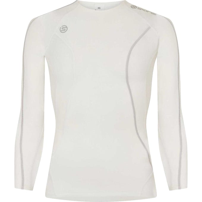 Skins Compressie-trainingsshirt voor heren (Wit)