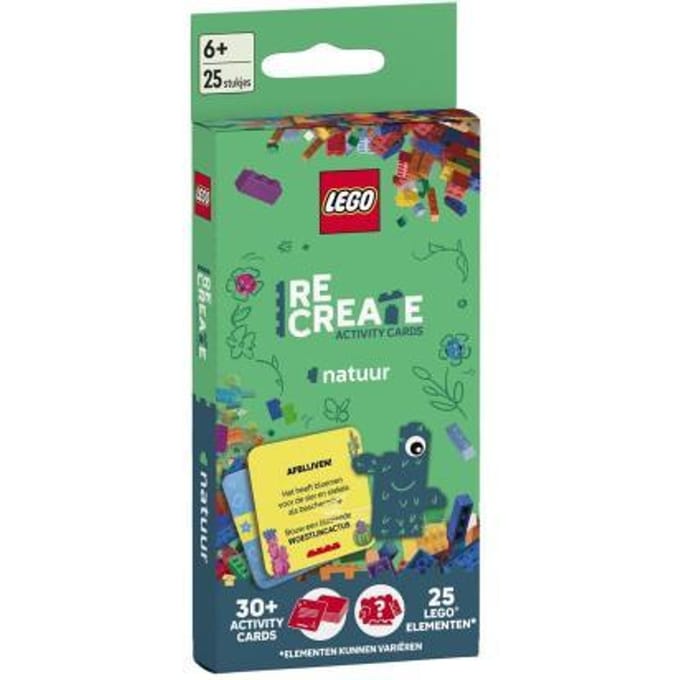Lego Recreate Activity Cards: Natuur - Lego Recreate Activity Cards