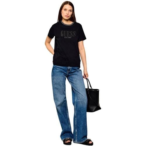 Straight Jeans Guess WIDE LEG W6YA1A D1339