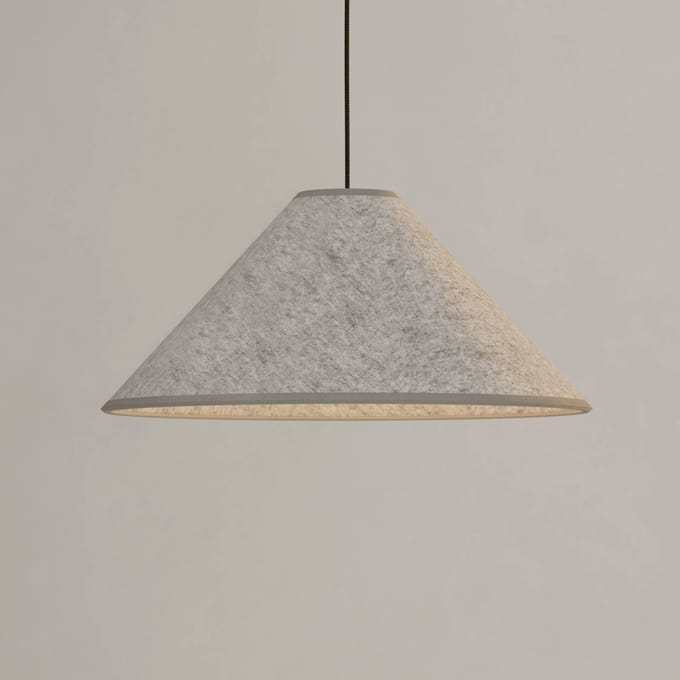 EGLO Alsager Hanglamp - E27 - Ø 41 cm - Zwart|Grijs - Vilt|Staal