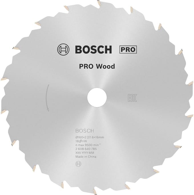 Bosch RUNDSAVKL.SPEEDLINE WOOD 160X16MM 18T