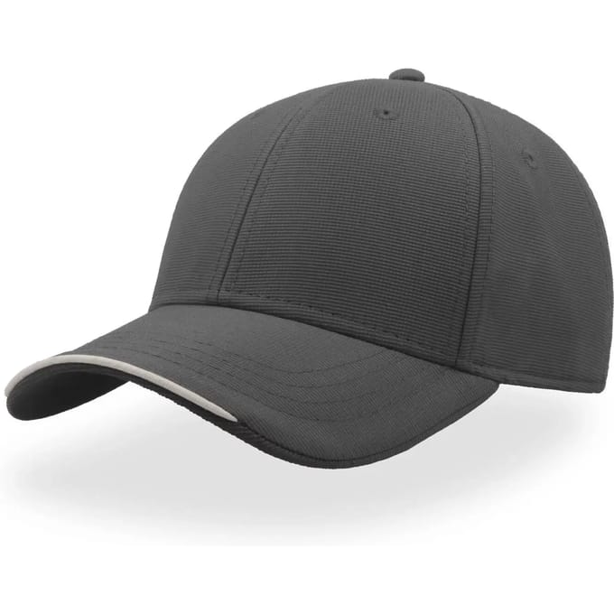 Atlantis Headwear Estoril Cap Recycled AT422 - Dark Grey - One size