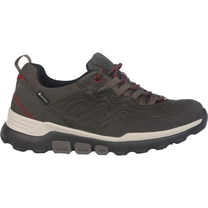 Gabor rollingsoft sensitive 96.927.25 - dames rollende wandelsneaker - Grijs - maat 39 (EU) 6 (UK)