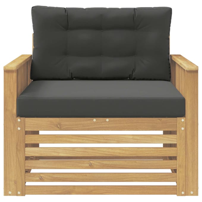 vidaXL - Buitensofa - Polyester - Wit