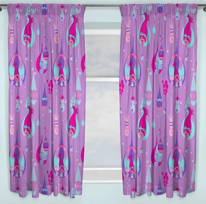 Trolls Gordijnen set 168x183cm 2 stuks))