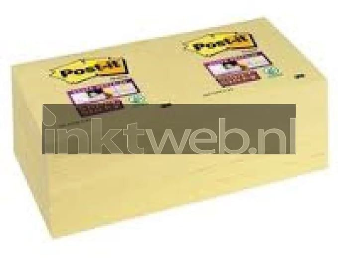3M Post-it 35x48mm 12-Pack geel (Origineel)