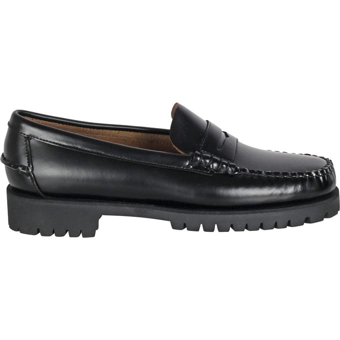 Sebago Docksides Dan Lug W leren derby
