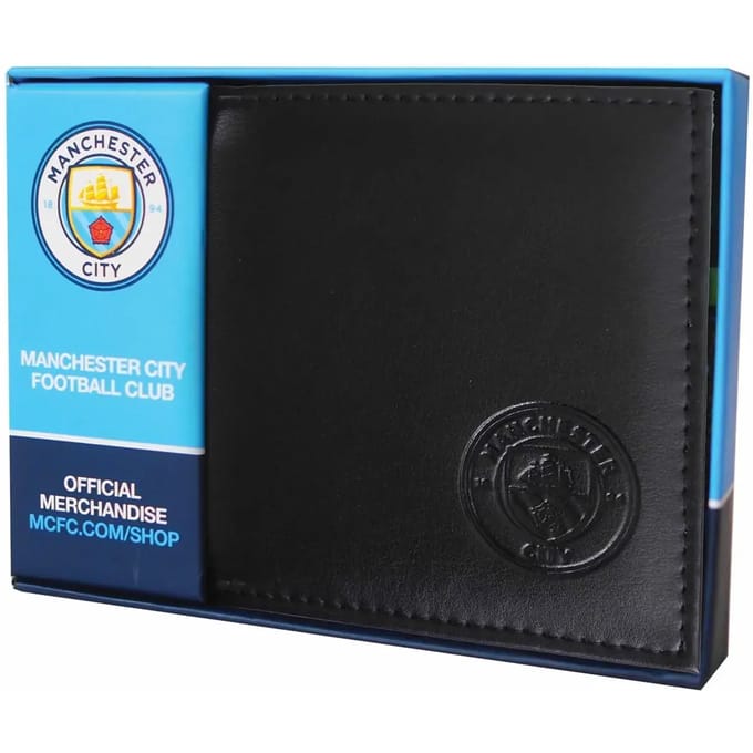 Manchester City FC - leren portemonnee - afbeelding Etihad Stadium