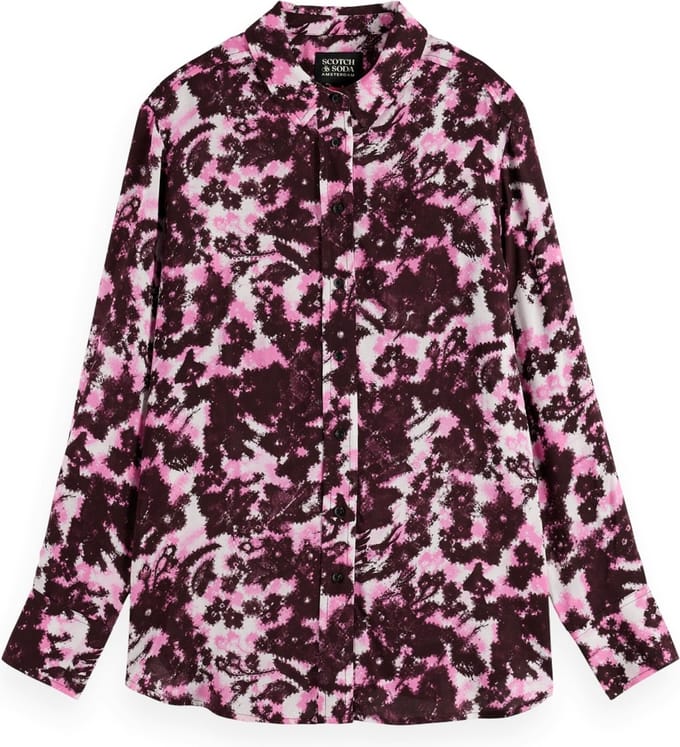 Scotch & Soda VISCOSE PRINTED RELAXED FIT Blouse Dames - Maat 40