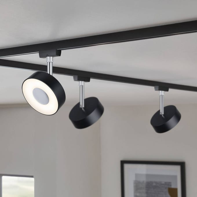 Paulmann 230V-railsysteem lamp URail LED vast ingebouwd 5 W LED Zwart (mat)