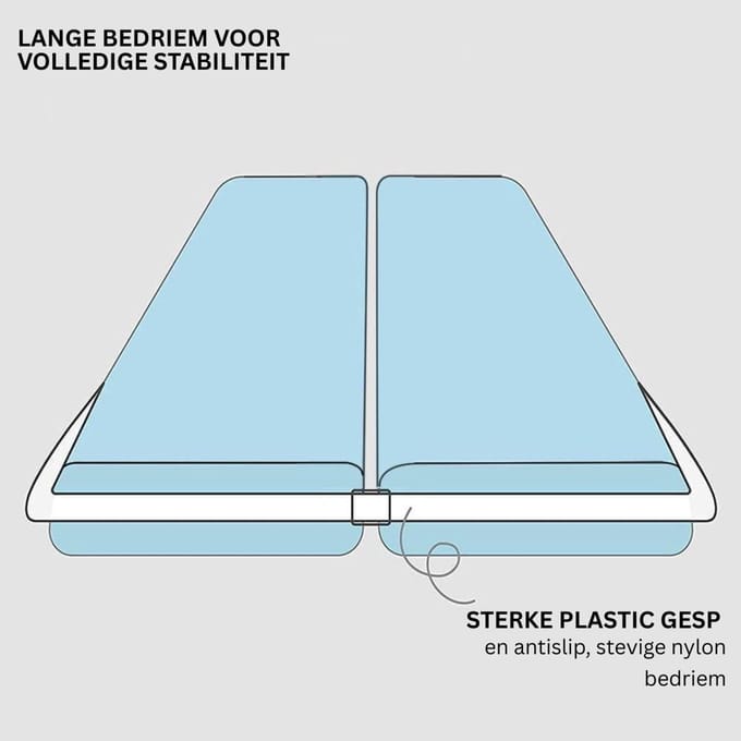 Matraswig - Bedbinder - Liefdesbrug - Zwart