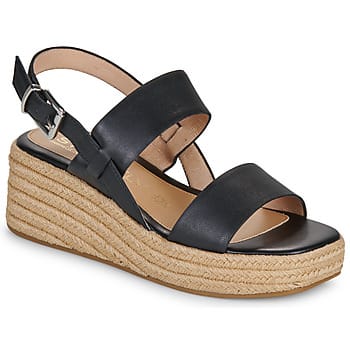 Sandalen met sleehak Stonefly IVORY 3 NAPPA LTH