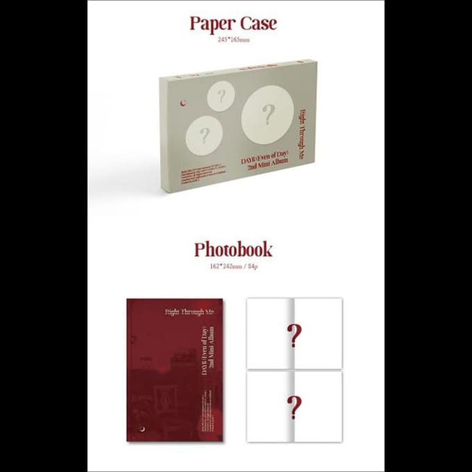 DAY6 Album [Even van de dag dwars door mij] NO POSTER white