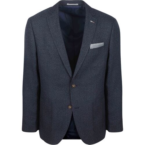 Suitable Colbert Leek Structure Donkerblauw (navy) - Maat 48 - Heren blazer