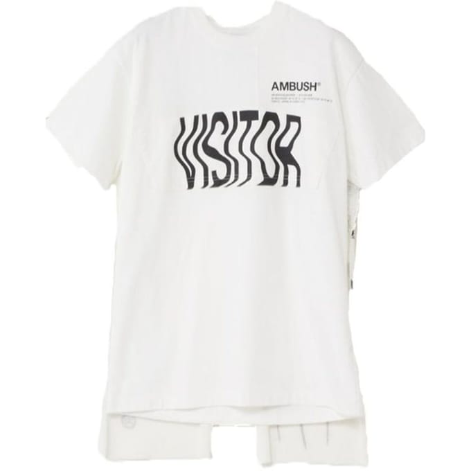 Ambush Witte Katoenen T-Shirt
