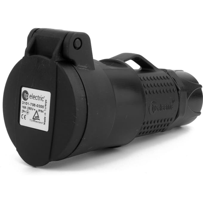 Prise Électrique UPS de Tableau 16A 250V Type E avec Broche avec Presse-étoupe IP54