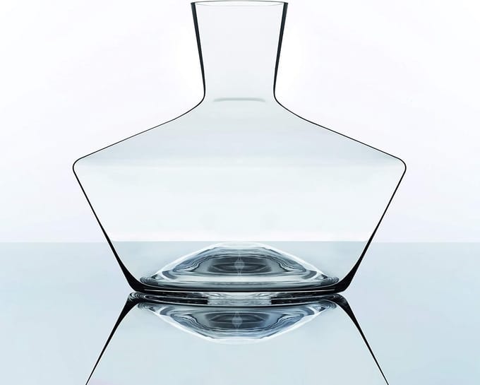 Decanteerkaraf - Wijnkaraf Aerator - Wijn Luchten - Mondgeblazen Glas - 1.9 Liter - Transparant