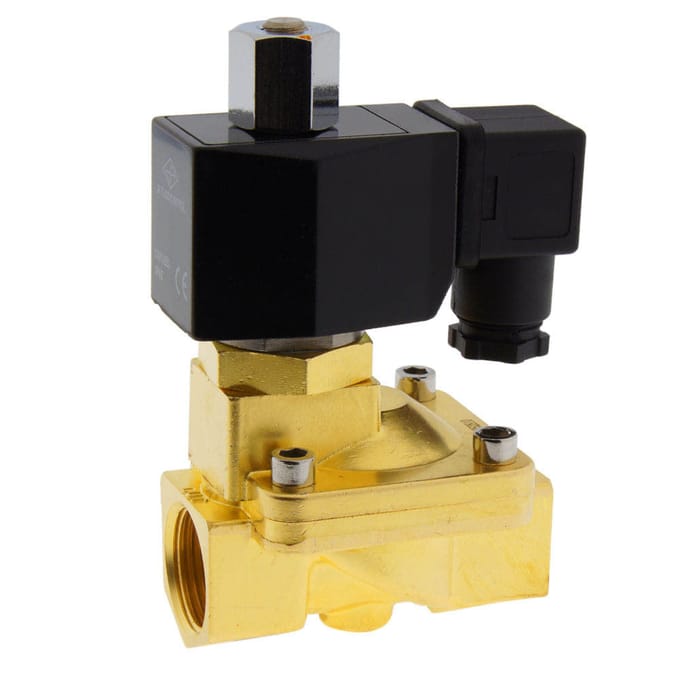 Magneetventiel ST-IB 3/4'' NO messing EPDM 0.5-13bar 24V DC - ST-IB034B200E-024DC
