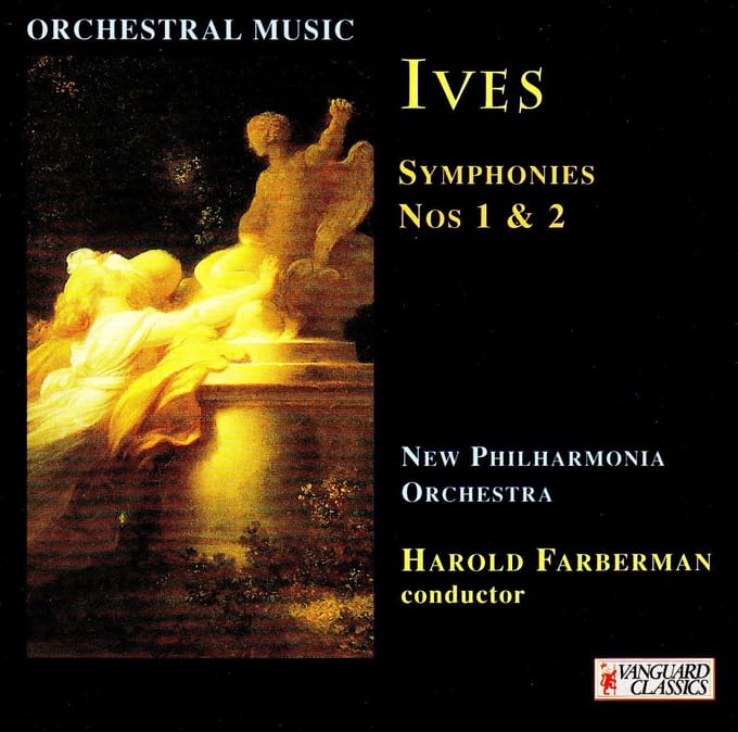 1-CD Charles Ives - Symphonies 1 & 2 (1968/1997) - New Philharmonia Orchestra / Harold Farberman