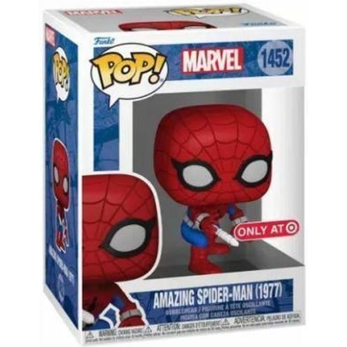 Funko Pop! Marvel: Spider-man - Amazing Spider-Man(1977) #1452 Target Exclusieve