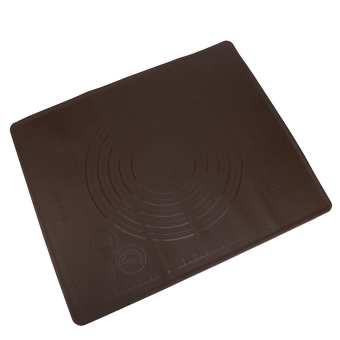 Siliconen Bakmat Niet?Plak Hoge Temperatuur Bestendig Rollend Gebak Deeg Mat Bakbenodigdheden black