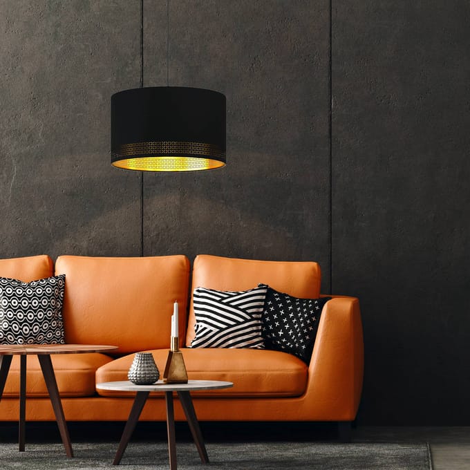 EGLO Esteperra - Hanglamp - E27 - Ø 38 cm - Zwart