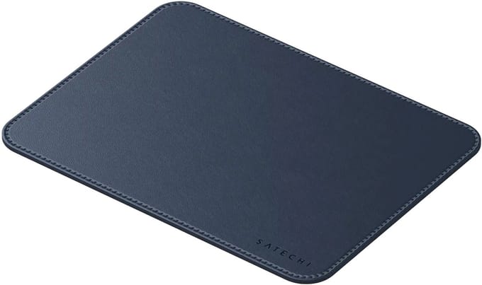 Satechi Vegan-Leather Premium Mousepad - Blue