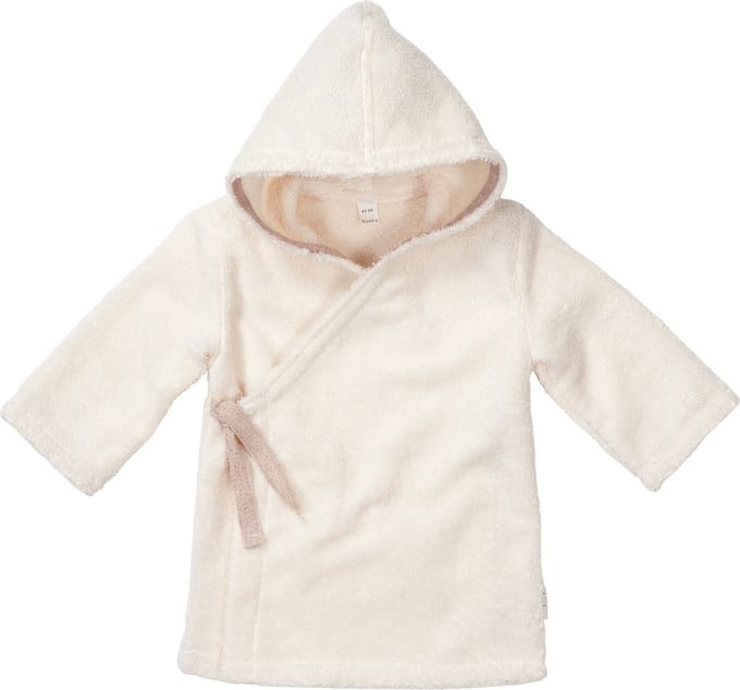 Koeka baby badjas Dijon Daily warm white 62/68