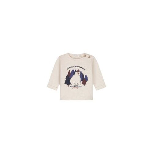 Prénatal baby shirt Soft Brown Melange 68 heren
