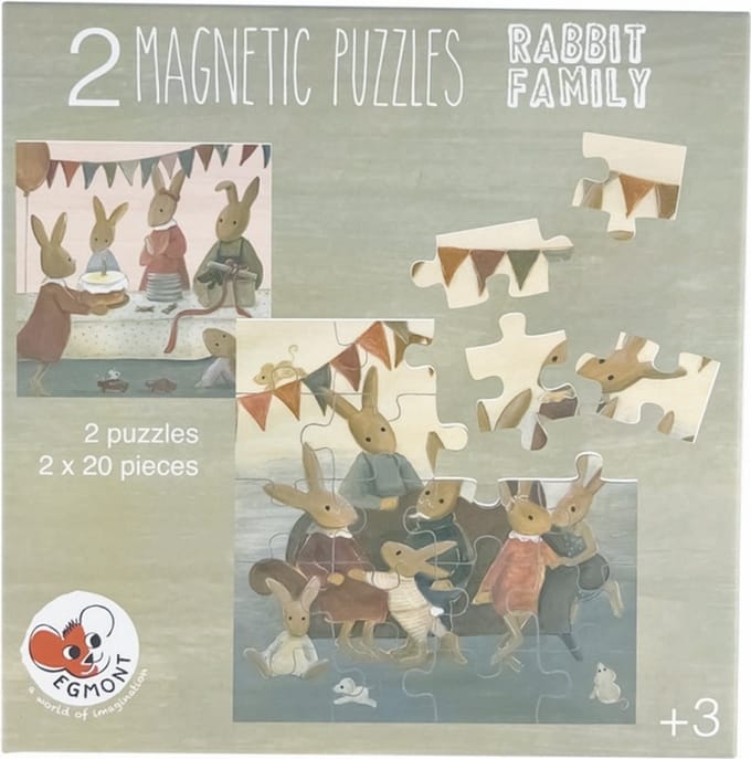 Egmont Toys | Magneetpuzzel Konijn 3+