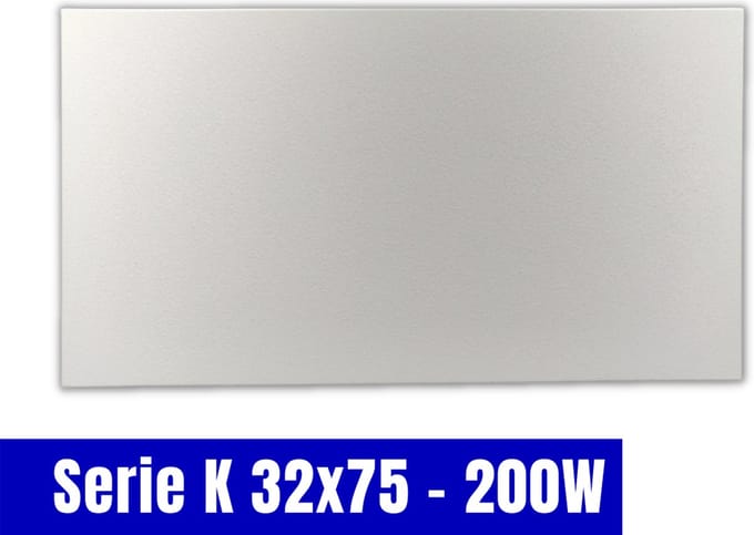 Infrarood paneel Serie K 32 x 75 cm - 200 watt