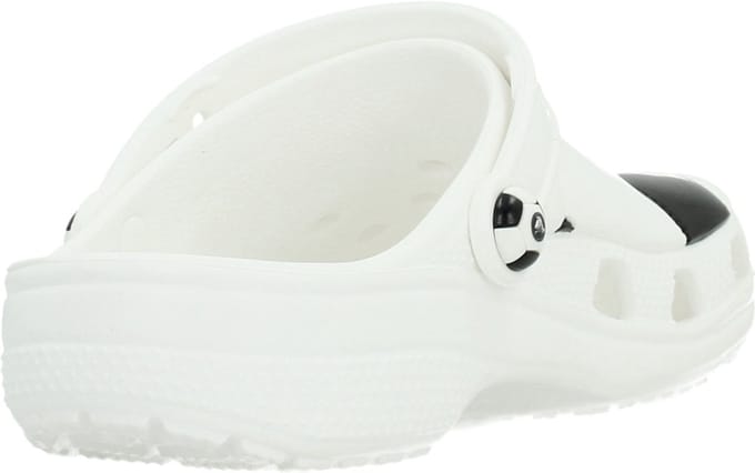 Crocs - Classic Soccer Ball Clogs Kids White/Black - Maat 32-33