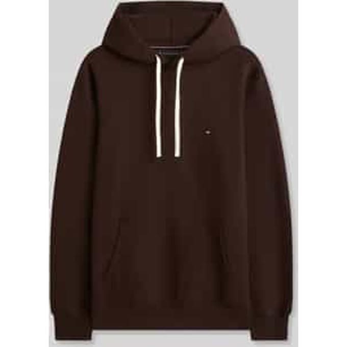 regular fit hoodie van katoenmix