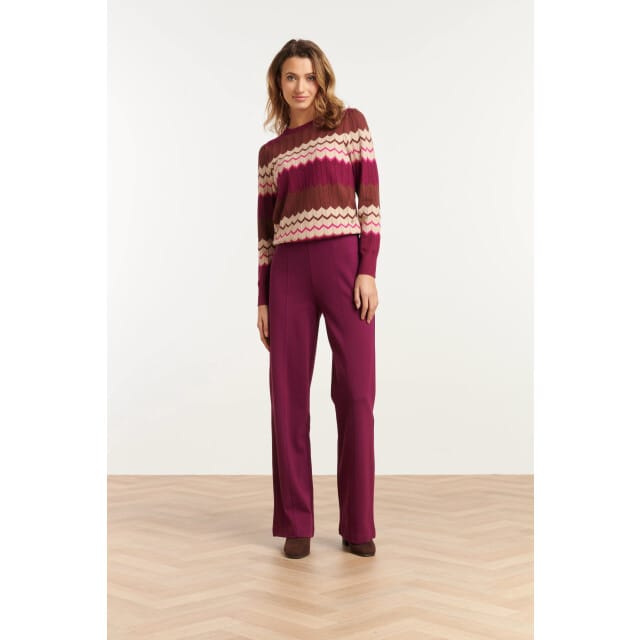 Smashed Lemon 25751 – soepele broek met wijde pijp |