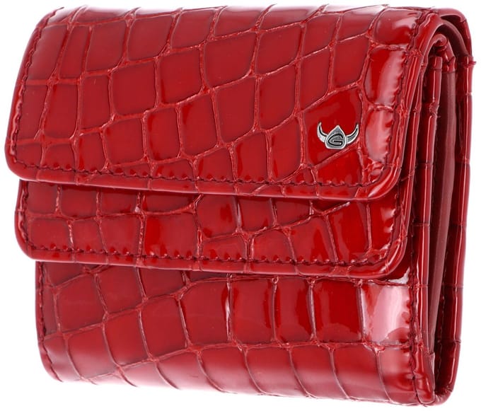 Golden Head Leren portemonnee Cayenne RFID Protect Überschlagbörse 1176 Kirsche rood