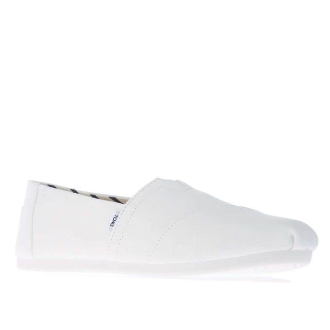 Women's Toms Recycled Cotton Alpargata Espadrille Pumps in White