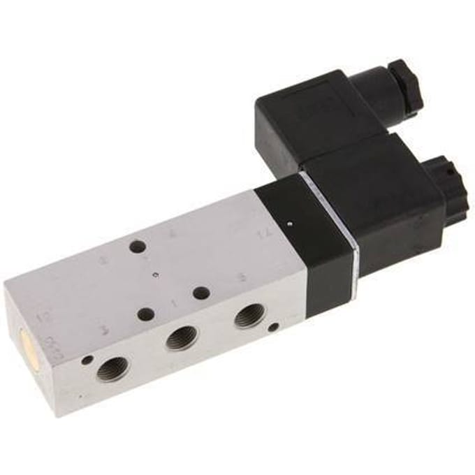 5/2 G1/8'' Magneetventiel 12V DC 3-10bar/42-140psi Airtec